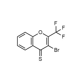 3-Bromo-2-(trifluoromethyl)-4H-chromene-4-thione|CS-0546963