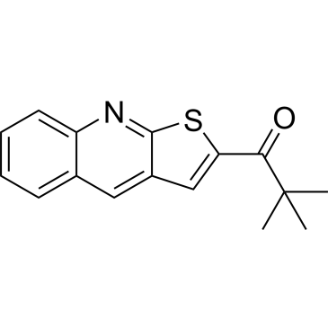 2,2-Dimethyl-1-(thieno[2,3-b]quinolin-2-yl)propan-1-one|CS-0546982