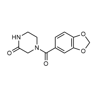 4-(Benzo[d][1,3]dioxole-5-carbonyl)piperazin-2-one|CS-0547049
