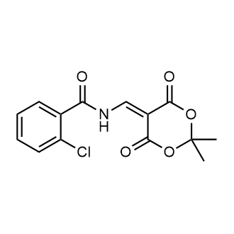 2-Chloro-N-((2,2-dimethyl-4,6-dioxo-1,3-dioxan-5-ylidene)methyl)benzamide|CS-0547061