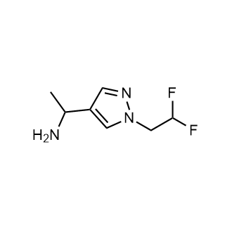 1-(1-(2,2-Difluoroethyl)-1H-pyrazol-4-yl)ethan-1-amine|CS-0547093