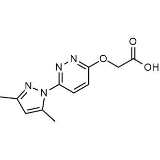 2-((6-(3,5-Dimethyl-1H-pyrazol-1-yl)pyridazin-3-yl)oxy)acetic acid|CS-0547120