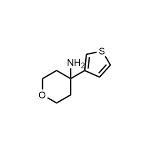 4-(Thiophen-3-yl)tetrahydro-2H-pyran-4-amine|CS-0547263