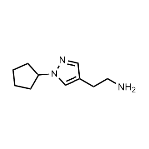2-(1-Cyclopentyl-1H-pyrazol-4-yl)ethan-1-amine|CS-0547273