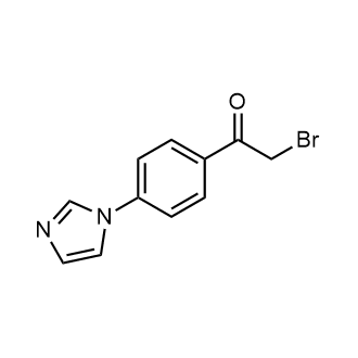 1-(4-(1H-imidazol-1-yl)phenyl)-2-bromoethan-1-one|CS-0547324