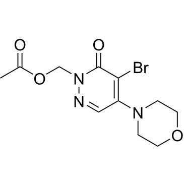 (5-Bromo-4-morpholino-6-oxopyridazin-1(6H)-yl)methyl acetate|CS-0547376