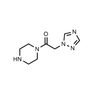 1-(Piperazin-1-yl)-2-(1H-1,2,4-triazol-1-yl)ethan-1-one|CS-0547400