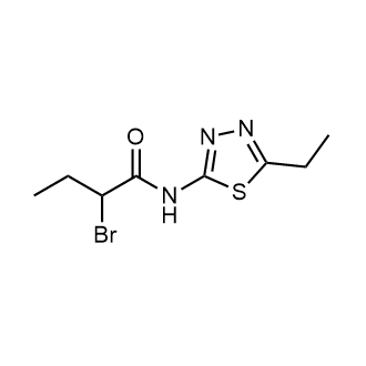 2-Bromo-N-(5-ethyl-1,3,4-thiadiazol-2-yl)butanamide|CS-0547446