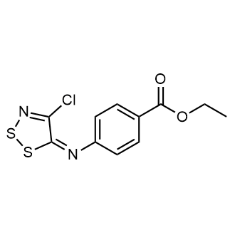 Ethyl 4-((4-chloro-5H-1,2,3-dithiazol-5-ylidene)amino)benzoate|CS-0547459
