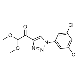 1-(1-(3,5-Dichlorophenyl)-1H-1,2,3-triazol-4-yl)-2,2-dimethoxyethan-1-one|CS-0547507