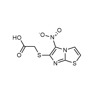 2-((5-Nitroimidazo[2,1-b]thiazol-6-yl)thio)acetic acid|CS-0547568
