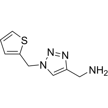 (1-(Thiophen-2-ylmethyl)-1H-1,2,3-triazol-4-yl)methanamine|CS-0547603