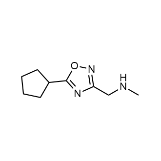 1-(5-Cyclopentyl-1,2,4-oxadiazol-3-yl)-N-methylmethanamine|CS-0547793