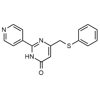 6-((Phenylthio)methyl)-2-(pyridin-4-yl)pyrimidin-4(3H)-one|CS-0547838