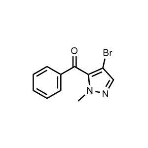 (4-Bromo-1-methyl-1H-pyrazol-5-yl)(phenyl)methanone|CS-0547887