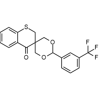 2'-(3-(Trifluoromethyl)phenyl)spiro[thiochromane-3,5'-[1,3]dioxan]-4-one|CS-0547890