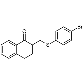 2-(((4-Bromophenyl)thio)methyl)-3,4-dihydronaphthalen-1(2H)-one|CS-0547906