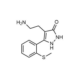 4-(2-Aminoethyl)-5-(2-(methylthio)phenyl)-1,2-dihydro-3H-pyrazol-3-one|CS-0547998