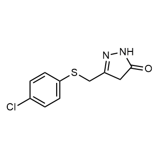 5-(((4-Chlorophenyl)thio)methyl)-2,4-dihydro-3H-pyrazol-3-one|CS-0548035