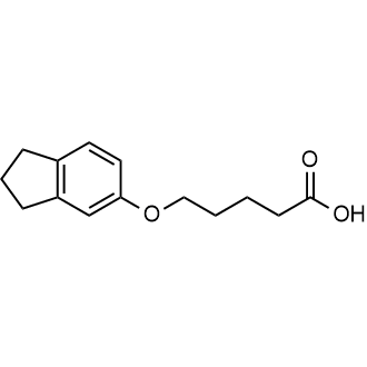 5-((2,3-Dihydro-1H-inden-5-yl)oxy)pentanoic acid|CS-0548048