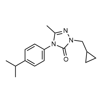 2-(Cyclopropylmethyl)-4-(4-isopropylphenyl)-5-methyl-2,4-dihydro-3H-1,2,4-triazol-3-one|CS-0548084