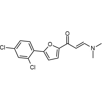 (E)-1-(5-(2,4-dichlorophenyl)furan-2-yl)-3-(dimethylamino)prop-2-en-1-one|CS-0548107