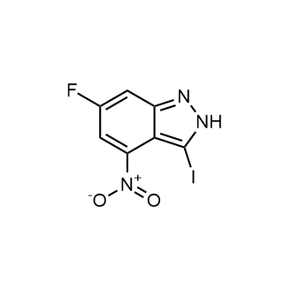 6-Fluoro-3-iodo-4-nitro-2H-indazole|CS-0548156