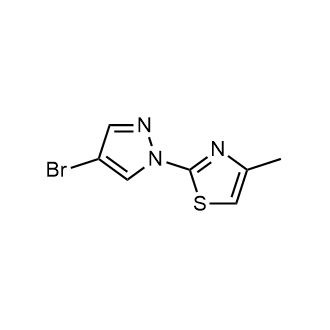 2-(4-Bromo-1H-pyrazol-1-yl)-4-methylthiazole|CS-0548178