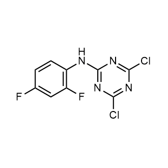 4,6-Dichloro-N-(2,4-difluorophenyl)-1,3,5-triazin-2-amine|CS-0548226