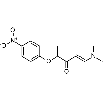 (E)-1-(dimethylamino)-4-(4-nitrophenoxy)pent-1-en-3-one|CS-0548345