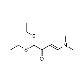 (E)-4-(dimethylamino)-1,1-bis(ethylthio)but-3-en-2-one|CS-0548391