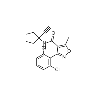 3-(2,6-Dichlorophenyl)-N-(3-ethylpent-1-yn-3-yl)-5-methylisoxazole-4-carboxamide|CS-0548738