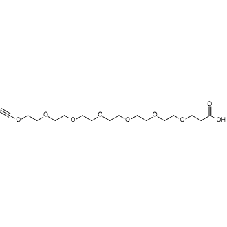 3,6,9,12,15,18,21-Heptaoxatetracos-1-yn-24-oic acid|CS-0548745