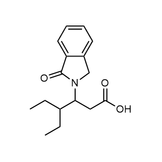 4-Ethyl-3-(1-oxoisoindolin-2-yl)hexanoic acid|CS-0548792