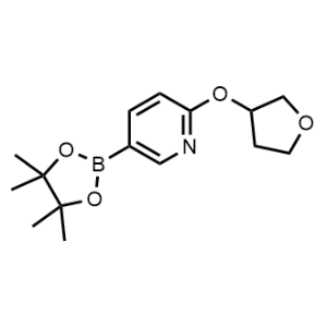 2-((Tetrahydrofuran-3-yl)oxy)-5-(4,4,5,5-tetramethyl-1,3,2-dioxaborolan-2-yl)pyridine|CS-0548879