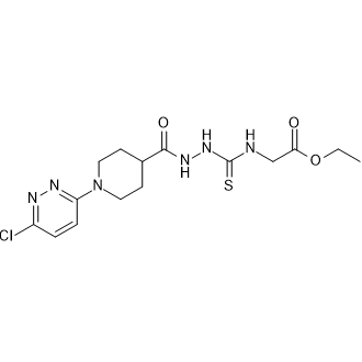 Ethyl (2-(1-(6-chloropyridazin-3-yl)piperidine-4-carbonyl)hydrazine-1-carbonothioyl)glycinate|CS-0548905