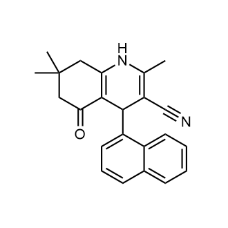 2,7,7-Trimethyl-4-(naphthalen-1-yl)-5-oxo-1,4,5,6,7,8-hexahydroquinoline-3-carbonitrile|CS-0548920