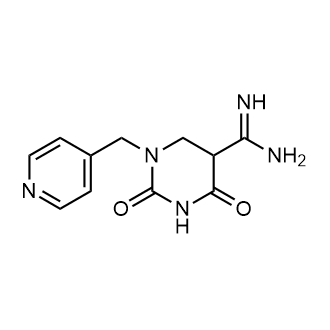 2,4-Dioxo-1-(pyridin-4-ylmethyl)hexahydropyrimidine-5-carboximidamide|CS-0548924