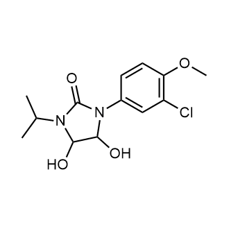 1-(3-Chloro-4-methoxyphenyl)-4,5-dihydroxy-3-isopropylimidazolidin-2-one|CS-0548936