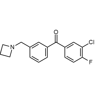 (3-(Azetidin-1-ylmethyl)phenyl)(3-chloro-4-fluorophenyl)methanone|CS-0548982