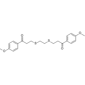 3,3'-(Ethane-1,2-diylbis(sulfanediyl))bis(1-(4-methoxyphenyl)propan-1-one)|CS-0548985