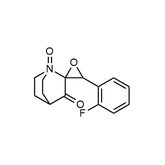 3-(2-Fluorophenyl)-3'-oxo-1'-azaspiro[oxirane-2,2'-quinuclidine] 1'-oxide|CS-0549026