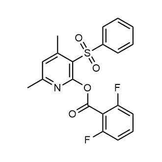 4,6-Dimethyl-3-(phenylsulfonyl)pyridin-2-yl 2,6-difluorobenzoate|CS-0549028