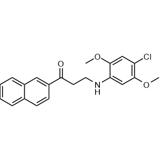 3-((4-Chloro-2,5-dimethoxyphenyl)amino)-1-(naphthalen-2-yl)propan-1-one|CS-0549038