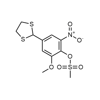 4-(1,3-Dithiolan-2-yl)-2-methoxy-6-nitrophenyl methanesulfonate|CS-0549079