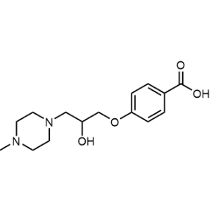 4-(2-Hydroxy-3-(4-methylpiperazin-1-yl)propoxy)benzoic acid|CS-0549184