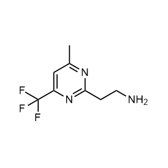 2-(4-Methyl-6-(trifluoromethyl)pyrimidin-2-yl)ethan-1-amine|CS-0549200