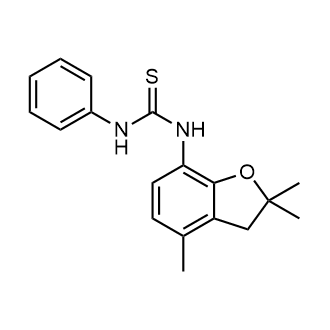 1-Phenyl-3-(2,2,4-trimethyl-2,3-dihydrobenzofuran-7-yl)thiourea|CS-0549234