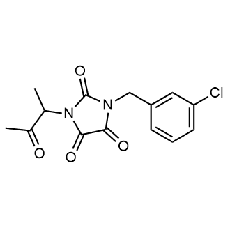 1-(3-Chlorobenzyl)-3-(3-oxobutan-2-yl)imidazolidine-2,4,5-trione|CS-0549245