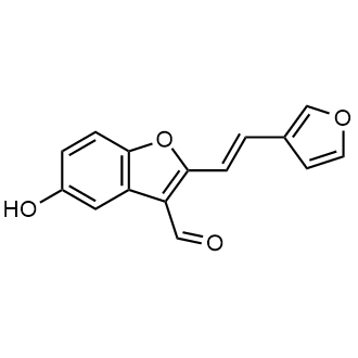 2-(2-(Furan-3-yl)vinyl)-5-hydroxybenzofuran-3-carbaldehyde|CS-0549257